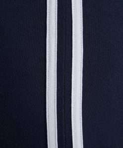 Striped Cycling Shorts for Women Navy Colour