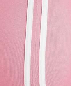 Striped Cycling Shorts for Women Pink Colour