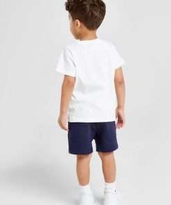 MANJA Script Logo Specified Sporting Outfit for Kids T-Shirt Shorts Set