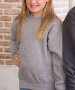 Manja Branded Long Sleeve Sweatshirt for Babies Grey