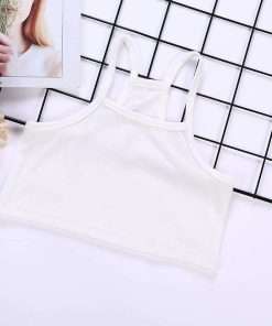 Childrens Designer Halterneck Top White