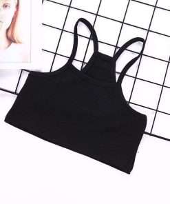 Childrens Designer Halterneck Top Black
