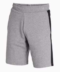 Men's Side Striped Pocket Shorts Grey