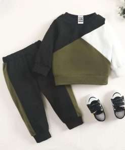 Babies Colour Block Tracksuits