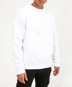 Boy's Plain Sweatshirt White