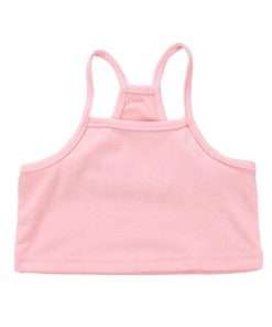 Childrens Designer Halterneck Top Pink