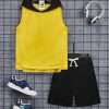 Boys Hooded Top & Shorts Set