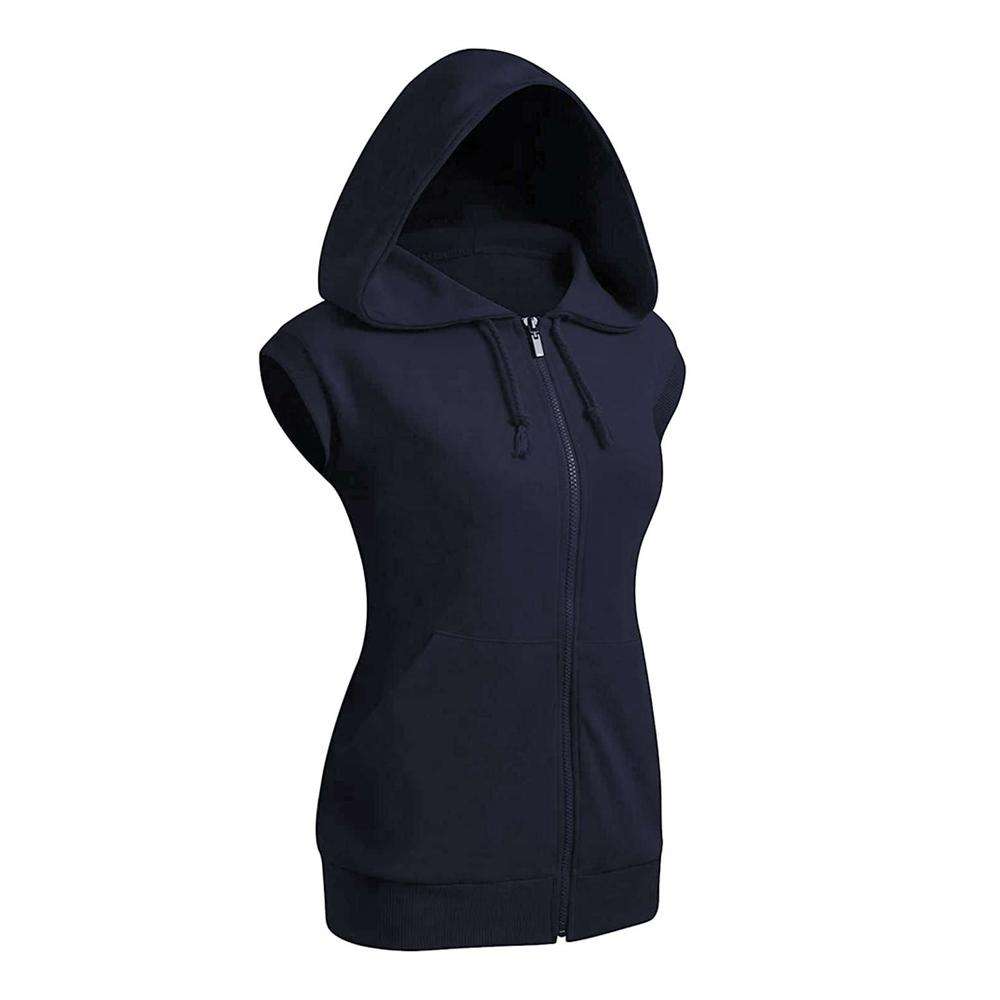 Sleeveless hoodie womens uk online