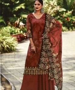 Asian Georgette Printed Salwar Kameez 4-Piece