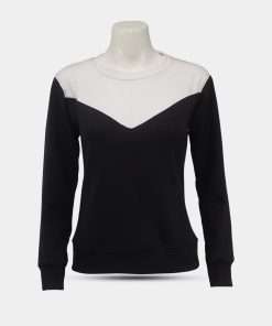 Stylish Colour Block Sweatshirt for Her