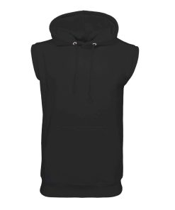 Basic Men's Sleeveless Pullover Hoodie