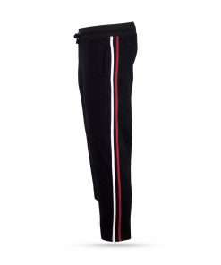 Men's Contrast Side Taping Open Hem Jogger