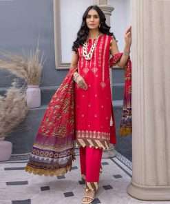 Pakistani Alzohaib Digital Embroidered 3Piece