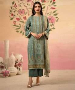 Gullrang Un-Stitched Pakistani Three Piece by Gulljee