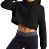 Women Super Crop Hoodie