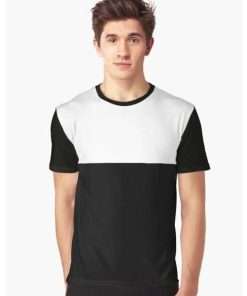 Colour Block Short Sleeve Cotton T-Shirt For Men