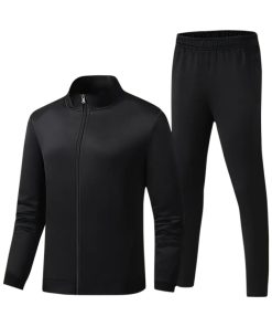 Men's Black Colour Fashionable Tracksuit