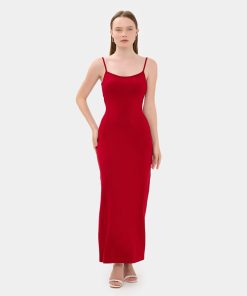 Spaghetti Strap Maxi Basic Dress