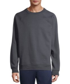 Crew Neck Raglan Sweatshirt for Men