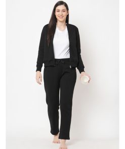 Mock Collar Long Sleeve Tracksuit