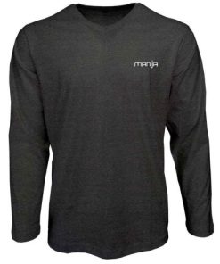 Original Logo Printed Full Sleeve V-Neck T-Shirt