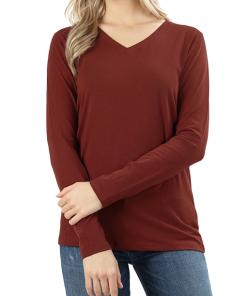 Full Sleeve V-Neck T-Shirt