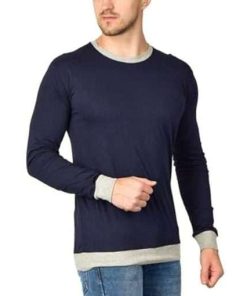 Round Neck Fancy Full Sleeve T-Shirt