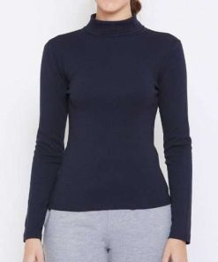 Turtleneck Long Sleeve T-Shirts