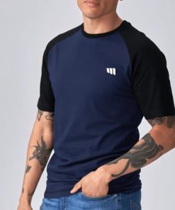 Manja Logo Print Raglan T-Shirt