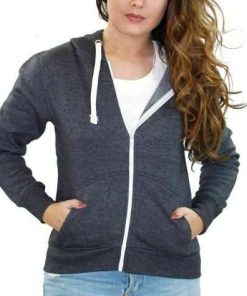 Basic Colour Contrast Hoodies