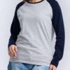 Contrast Raglan Full Sleeve Tee
