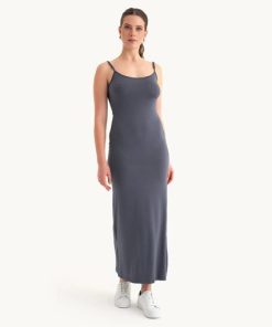 Spaghetti Strap Maxi Basic Dress