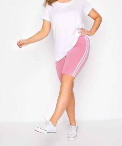 Comfy Tees with Semi-Long Shorts Set